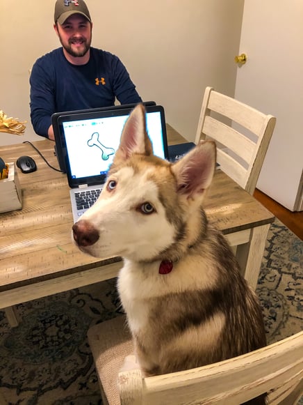 Bryan - working from home