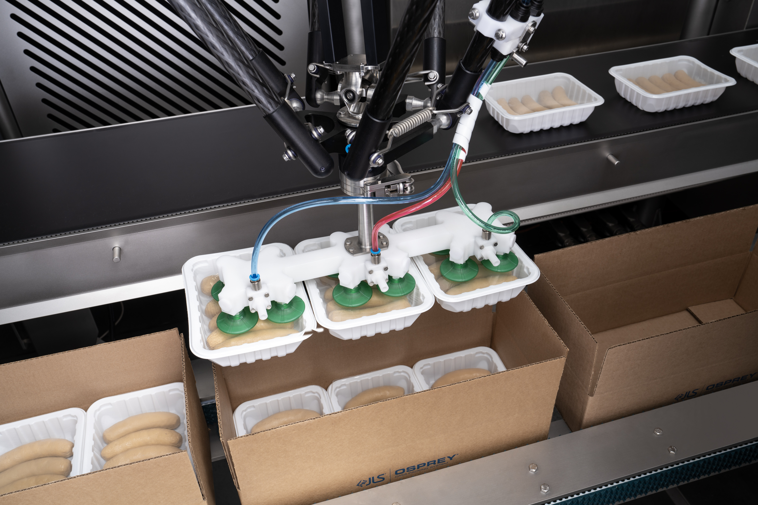 JLS® to Feature Integrated Robotic Protein Patty Packaging System at IPPE