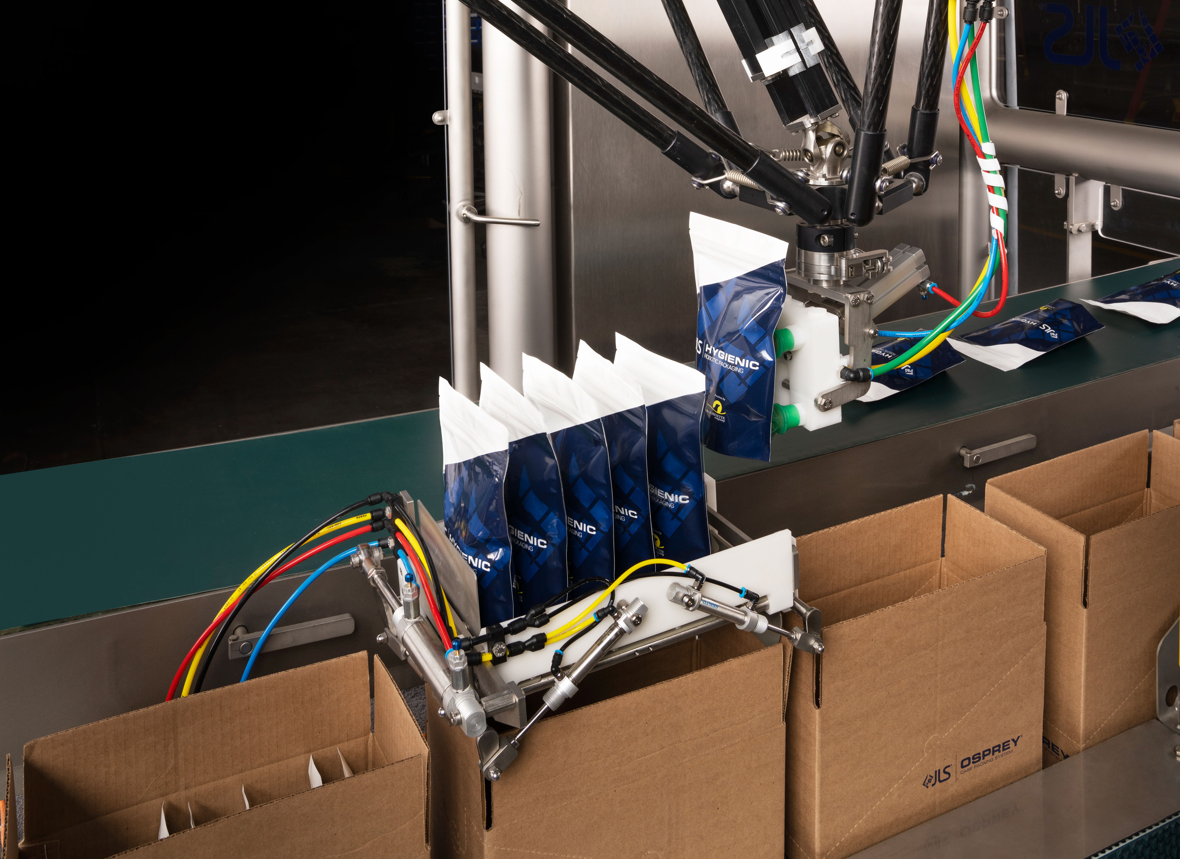 JLS® Simplifies Case Packing of SUPs at PACK EXPO