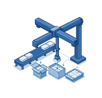 Proprietary two-axis kinematic robot arm